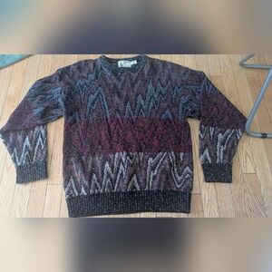 London Fog Patterned Sweater